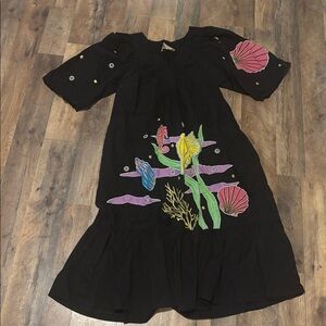 Diamond Supply Co. Black Cotton Apparel Ocean design